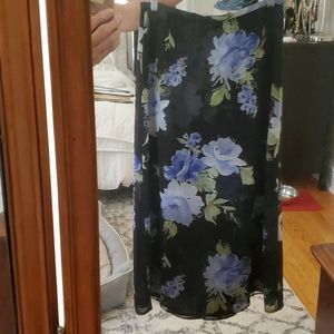 Midi A line Skirt